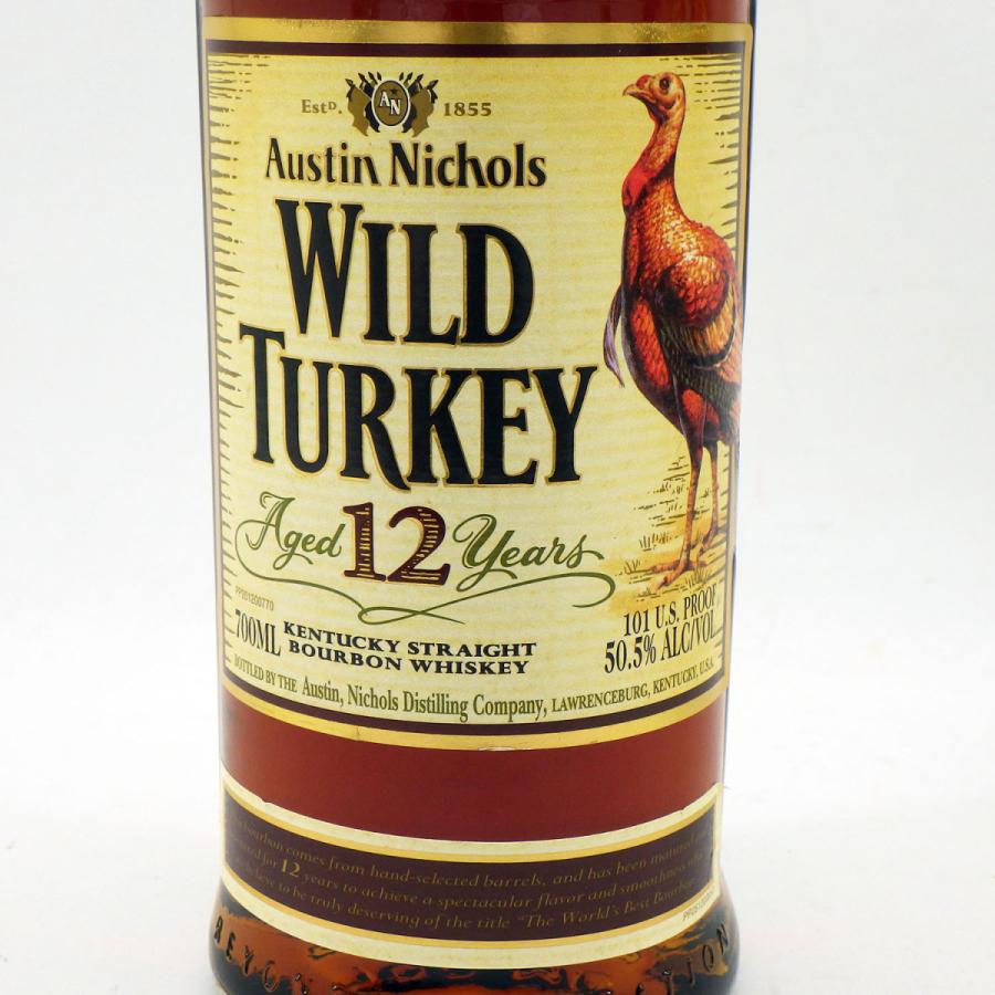 ワイルドターキー 101プルーフ 12年 旧ボトル 700ml 50.5% 未開栓 箱