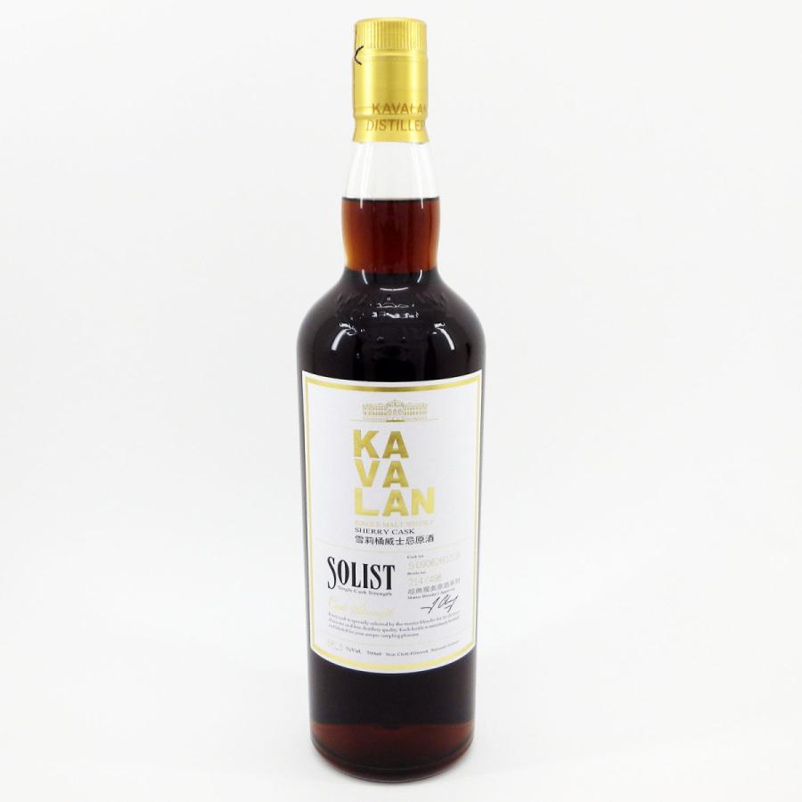 カバラン ソリスト シェリーカスク シングルモルト 700ml 56.3％ 箱