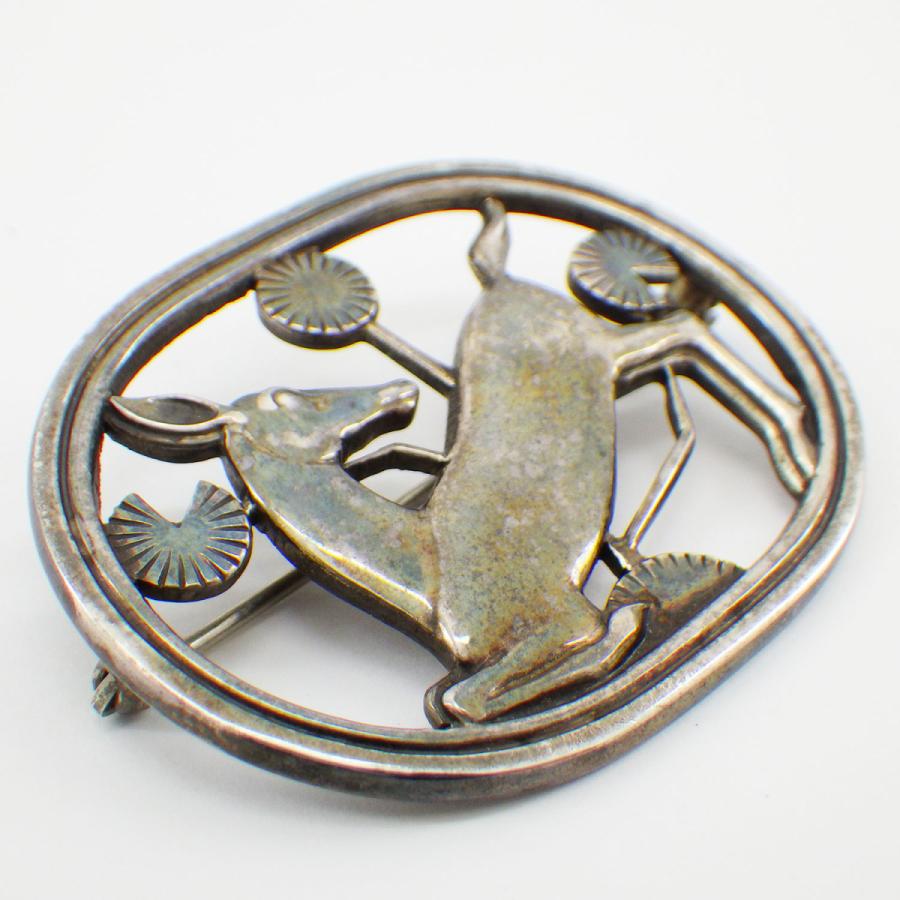 ジョージジェンセン 鹿ブローチ ジョージジェンセン]鹿 ブローチ #256