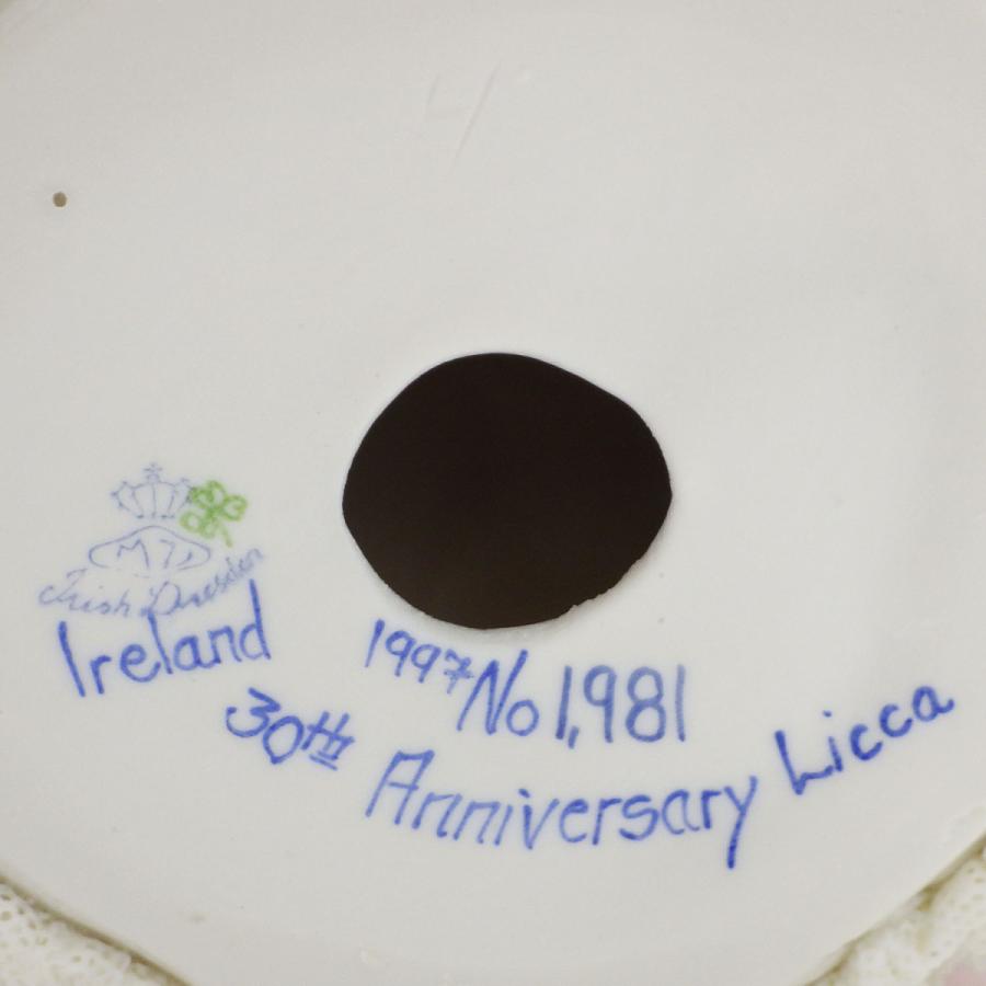 アイリッシュドレスデン・リカちゃん 陶器製フィギュア 1997年30周年記念 アイリッシュドレスデン リカちゃん 30周年記念 1997年 限定品