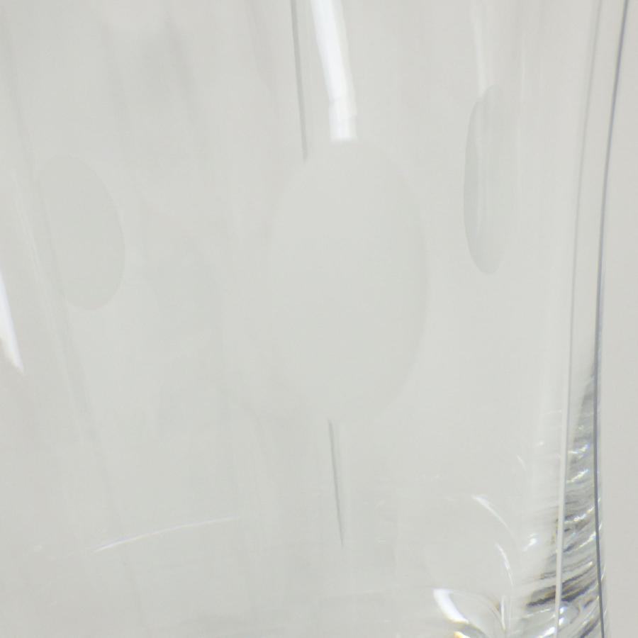 バカラ（Baccarat） トランキュリティ 水玉 フラワーベース 箱付き