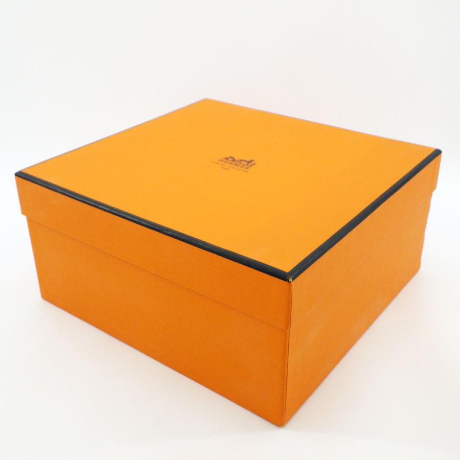 HERMES（エルメス） 鳥柄 バード 草花 金彩×オレンジ アッシュトレイ