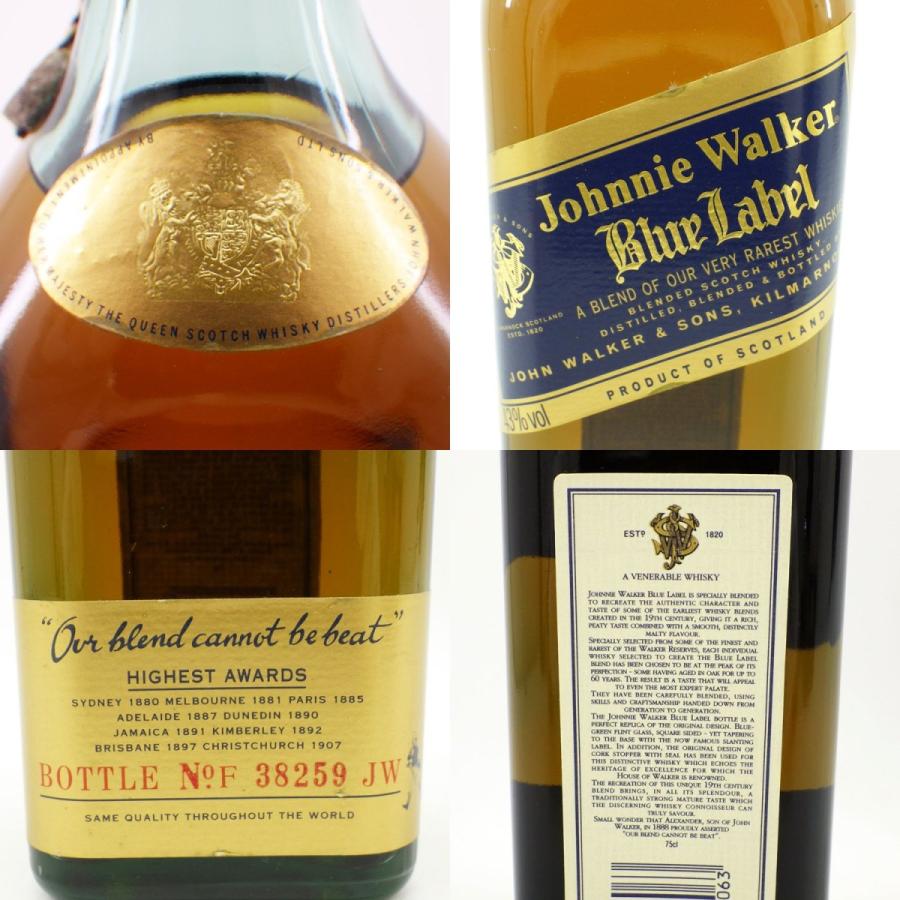 ジョニーウォーカー ブルーラベル 750ml 43% 未開栓 箱付き スコッチ