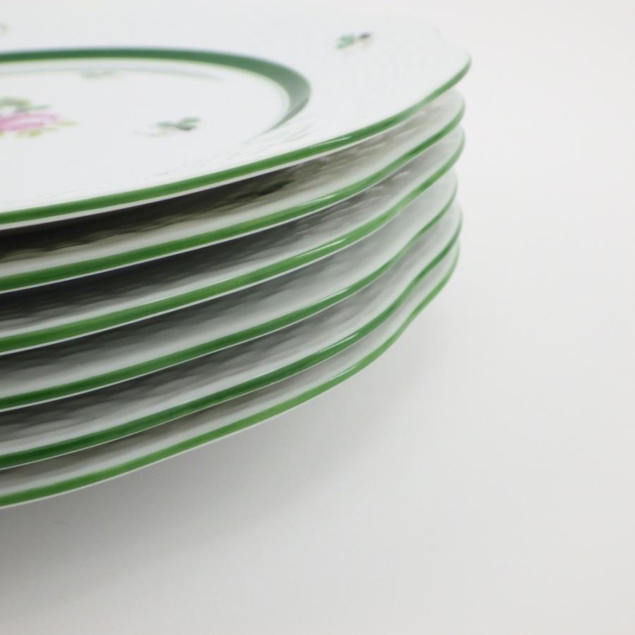 ヘレンド　プレート　19cm ヘレンド ウィーンの薔薇 19cm プレート 計6点 洋食器 陶磁器 中