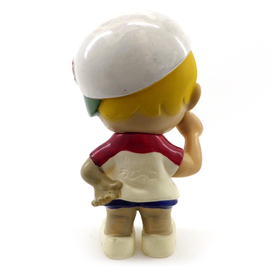 日清食品 出前一丁 ちびっこ ソフビ人形 高さ15.5cm 昭和レトロ