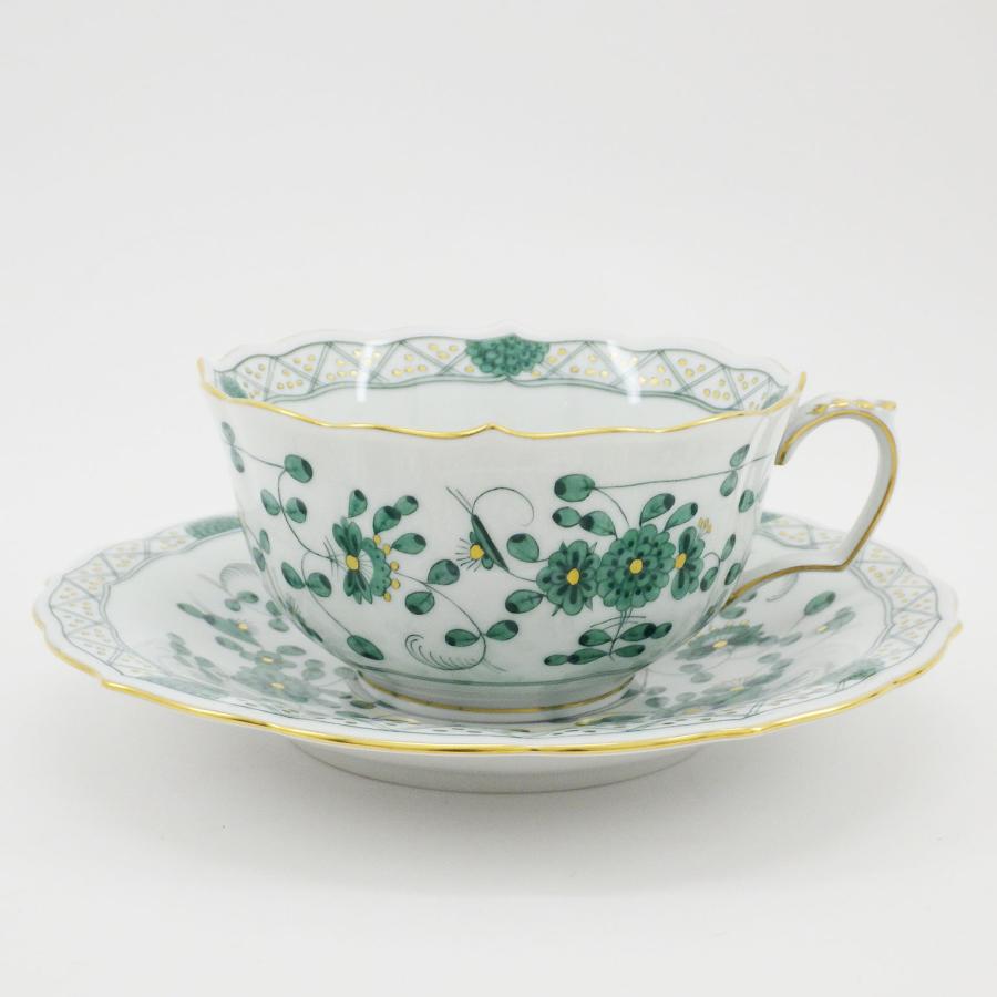 【美品】 マイセン インドの華 リッチグリーン 金彩 透かし プレート 15.5 2025年最新】Yahoo!オークション -マイセン インドの華の中古品