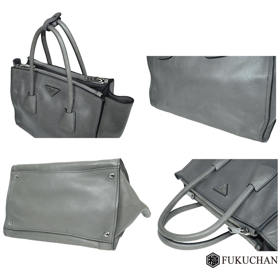 PRADA/プラダ グレースカーフ2way トートバッグMARMO BN2619中古 PRADA/プラダ グレースカーフ2way トートバッグMARMO BN2619中古