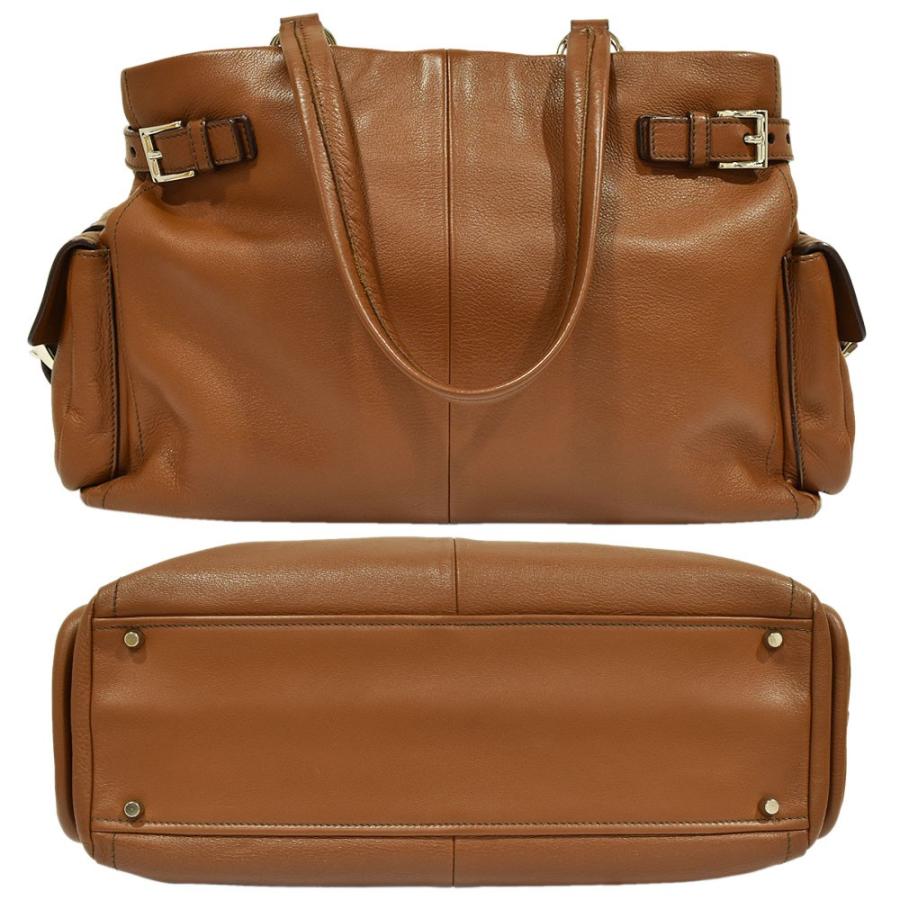 PRADA（プラダ） 三角ロゴプレート ポーチ付き ショルダートート