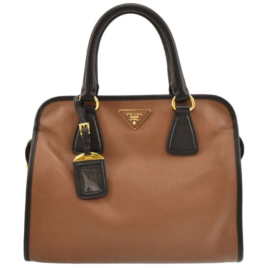 PRADA プラダ　トートバッグ　ショルダーバッグ　サフィアーノレザー　三角ロゴ PRADA プラダ サフィアーノソフト 三角ロゴ トートバッグ