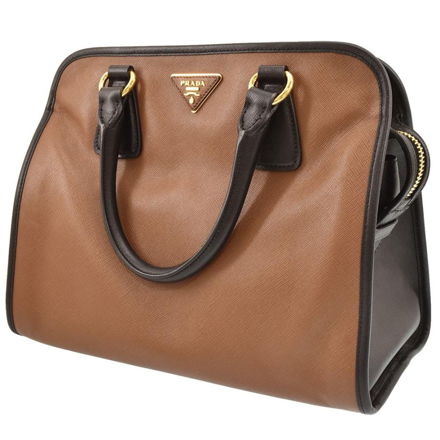 PRADA プラダ　トートバッグ　ショルダーバッグ　サフィアーノレザー　三角ロゴ PRADA プラダ サフィアーノソフト 三角ロゴ トートバッグ