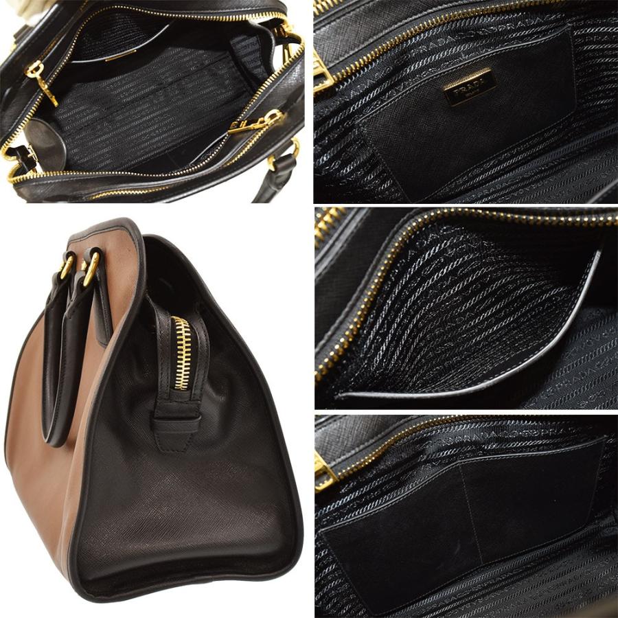 PRADA プラダ サフィアーノソフト 三角ロゴ トートバッグ