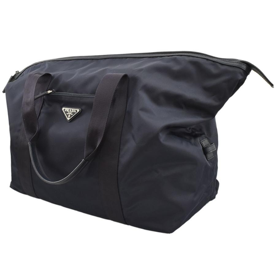 プラダ PRADA ロゴプレート TESSUTO+SAFFIANO ショルダーバッグ