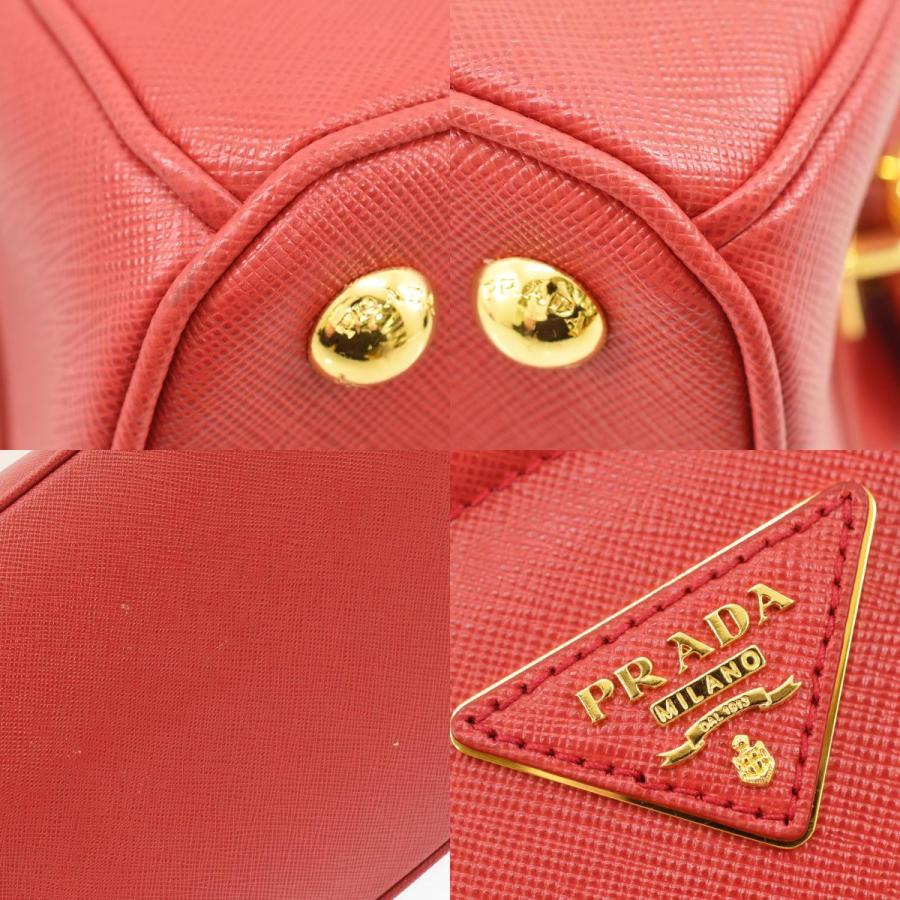 PRADA プラダ ハンドバッグ 三角ロゴ サフィアーノ バッグ