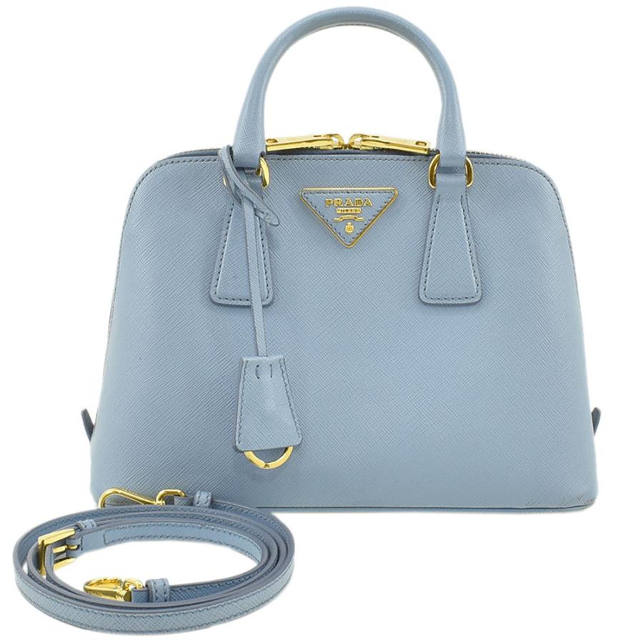 PRADA プラダ SAFFIANO LUX ハンドバッグ 2wayショルダーバッグ ASTRALE ライトブルー BL0838 レディース 中古  送料無料 :pr01gt-870830:ブランドショップ FUKUCHAN - 通販 - Yahoo!ショッピング