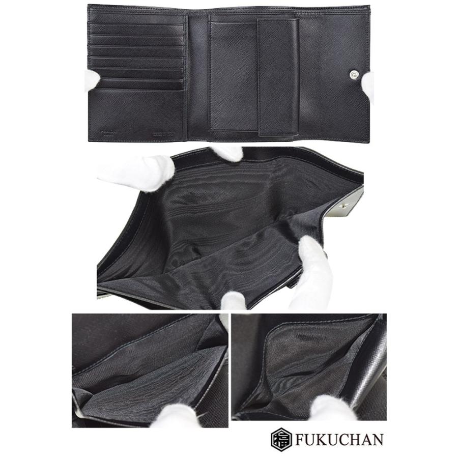 新品未使用 PRADA　三つ折り財布 M170 NERO 楽天市場】【PRADA】プラダ 三つ折り財布 ナイロンレザー黒 M170