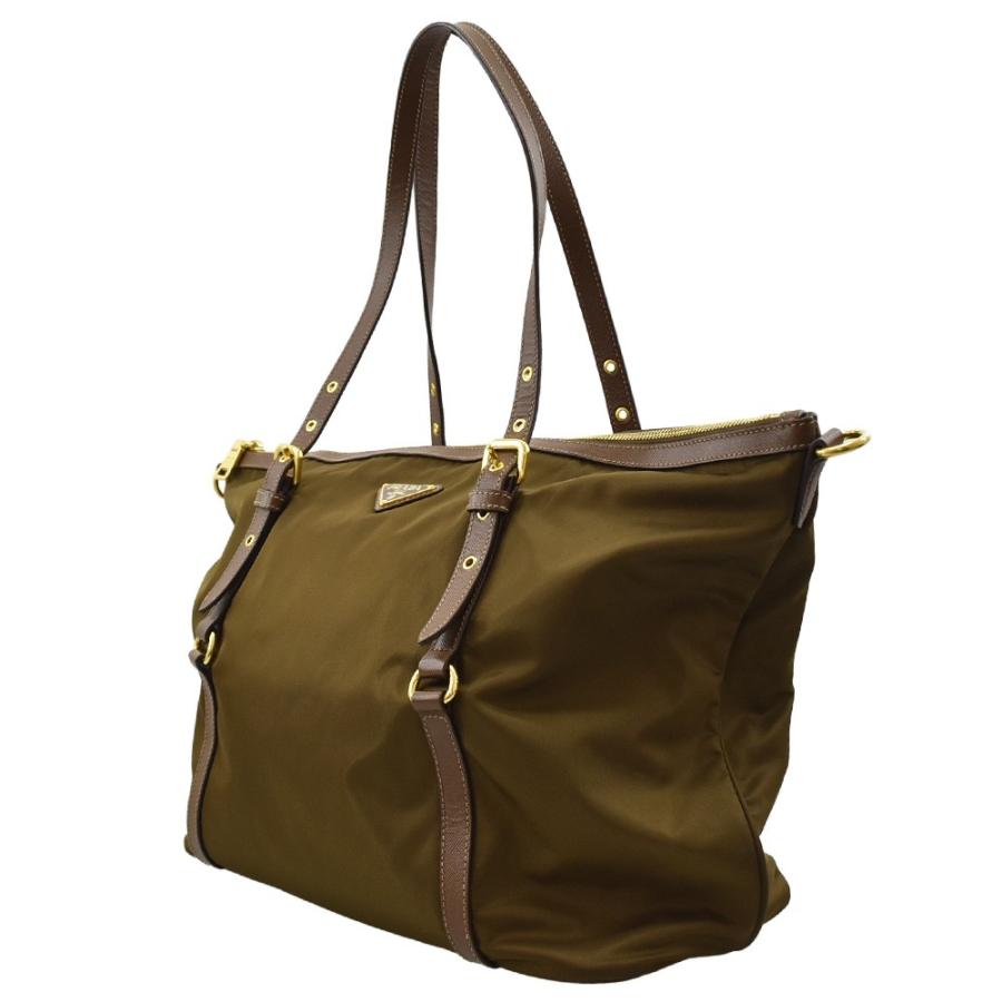 PRADA プラダ 2way 三角ロゴプレート BR4253 トートバッグ