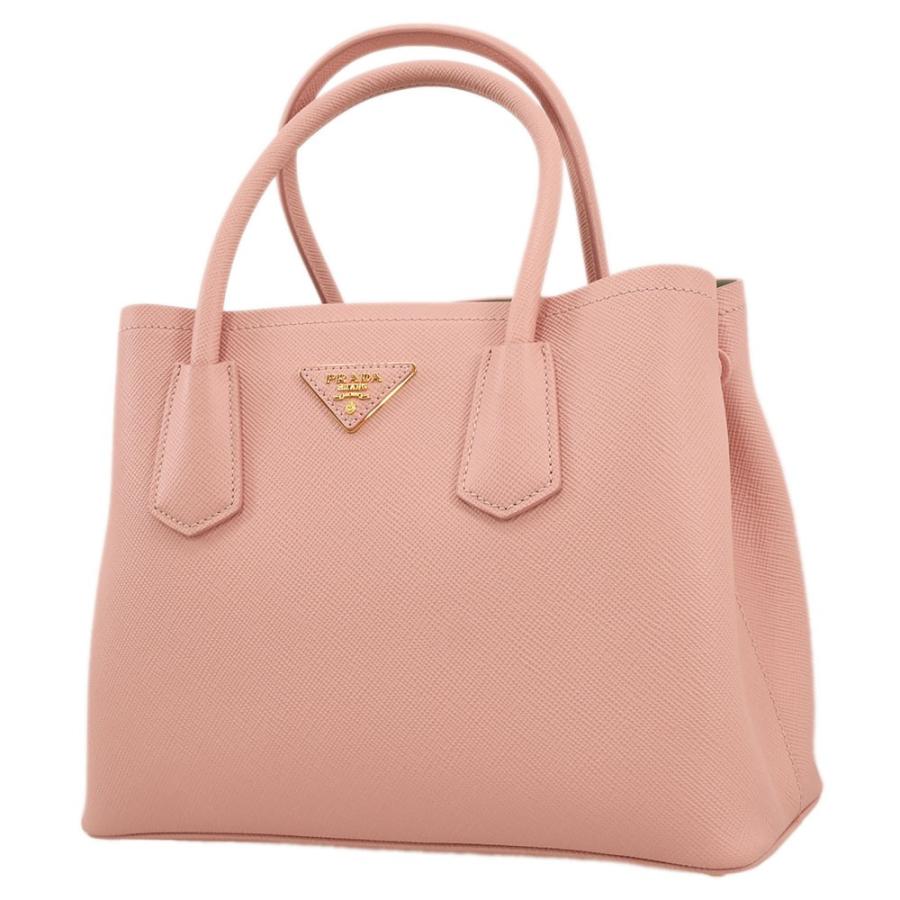PRADA（プラダ） PRADA SAFFIANO サフィアーノ ダブルスモールバッグ