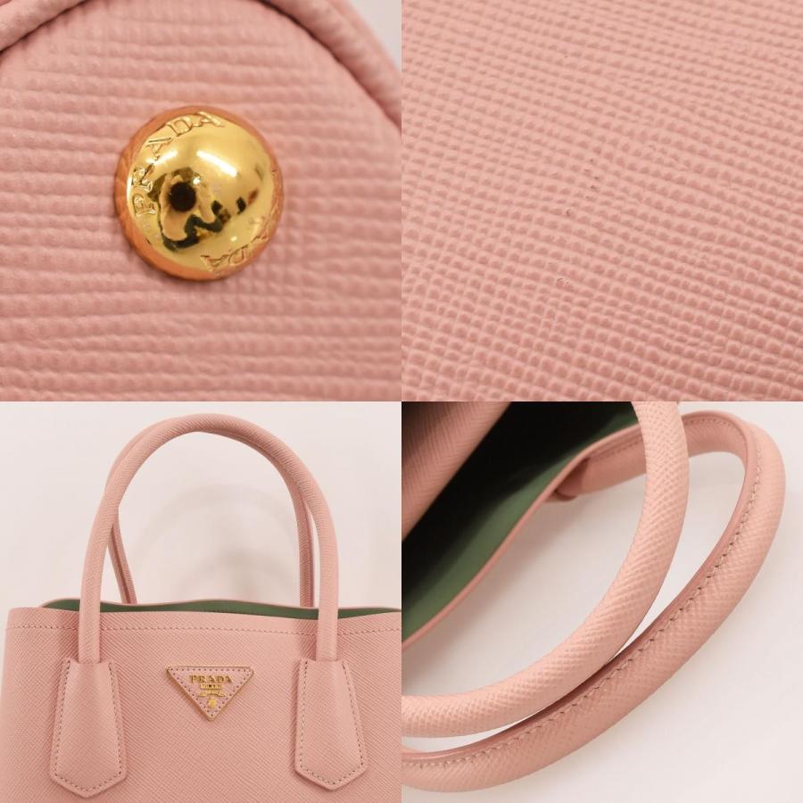 PRADA（プラダ） PRADA SAFFIANO サフィアーノ ダブルスモールバッグ