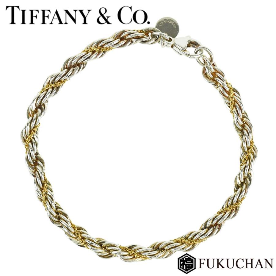 TIFFANY&Co./ティファニー ツイスト チェーン コンビ TIFFANY&Co./ティファニー ツイスト チェーン コンビ