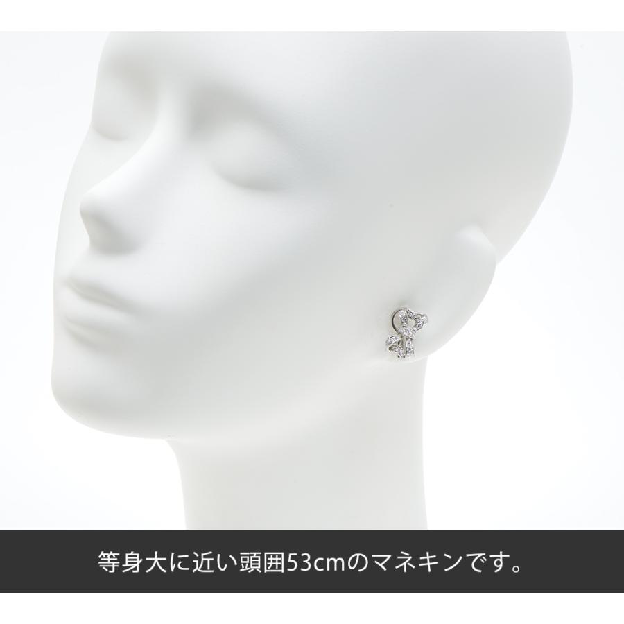 ティファニー リボンモチーフ ダイヤモンド プラチナ950 イヤリング【中古】｜fukuoka-gem-market｜05