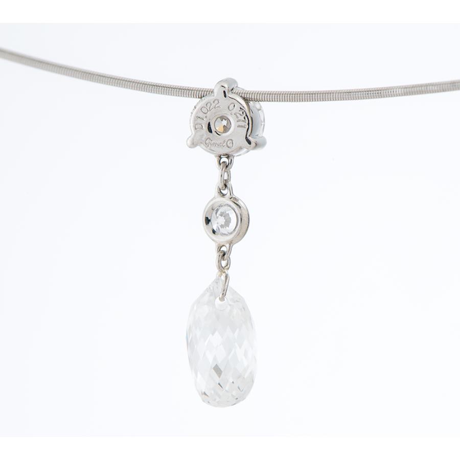 ギメル ブリオレット ダイヤモンド1.022ct ダイヤモンド 計0.271ct 