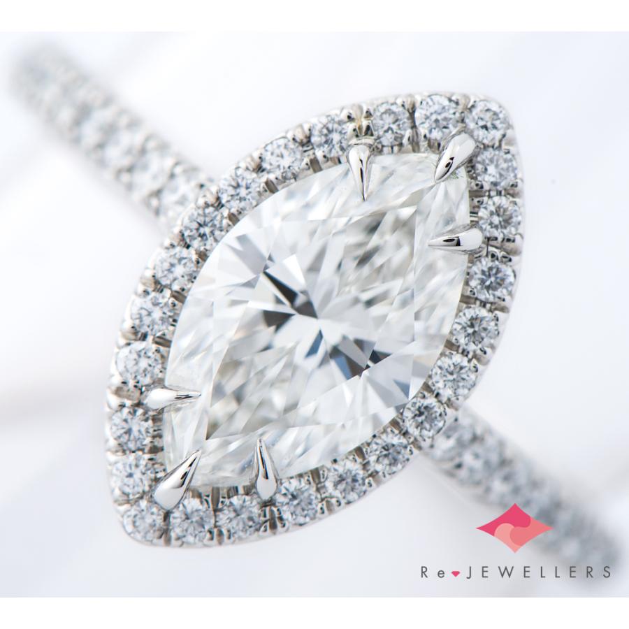 SURGE（サージ） ティファニー マーキスシェイプ ダイヤモンド1.26ct