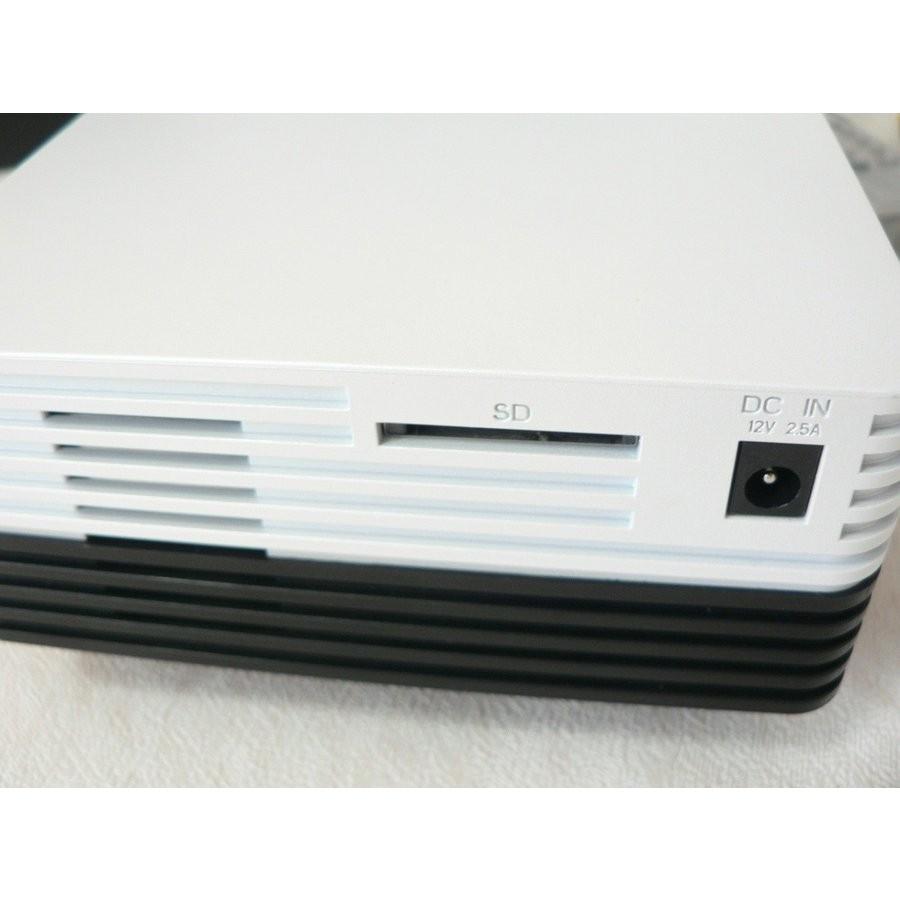 LEDミニプロジェクター◇HDMI端子搭載 ・スピーカー内蔵・2電源対応