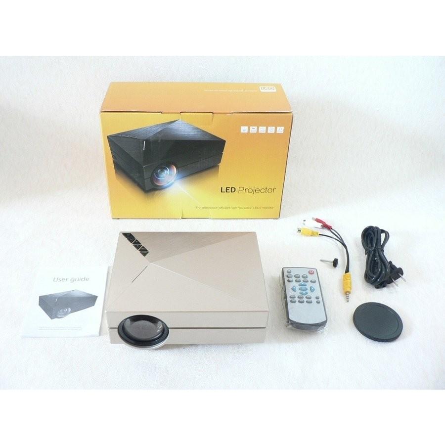 LEDプロジェクター◇HDMI端子搭載・スピーカー内蔵・電源内蔵 : 福岡