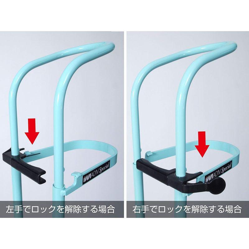 iWA(丸八工機) A01V Special 縦置き・横置き両用 部屋置き自転車