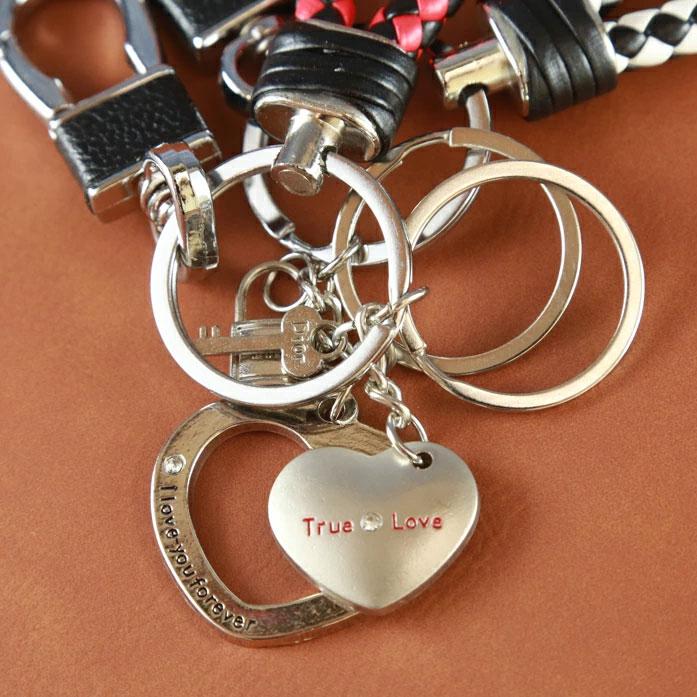 送料無料 キーホルダー ペアセット ストラップタイプ ギフト