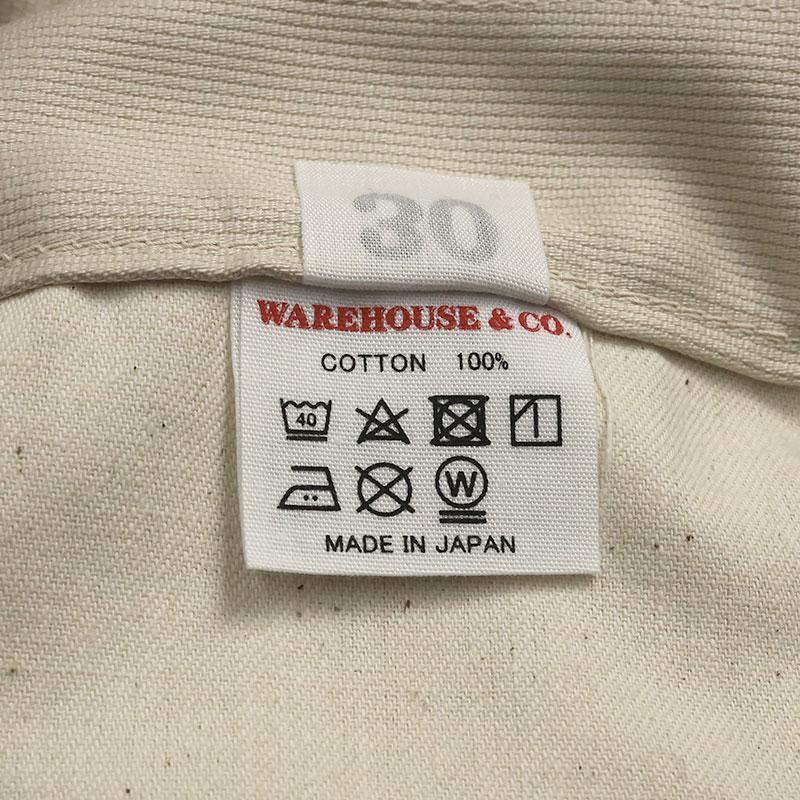 WAREHOUSE/ウェアハウス PIQUE ピケパンツ 1096 （NON WASH）｜fukuraku-store｜14