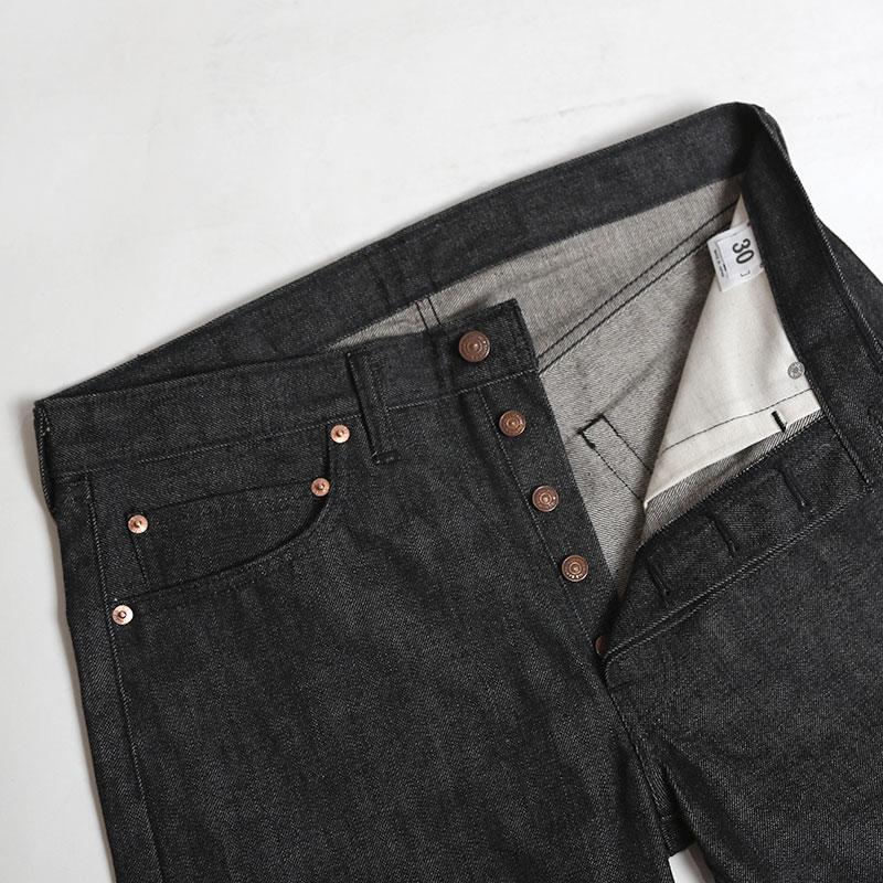 Denime（ドゥニーム） Lot 224-66B (66MODEL) BLACK DENIM L-32inch