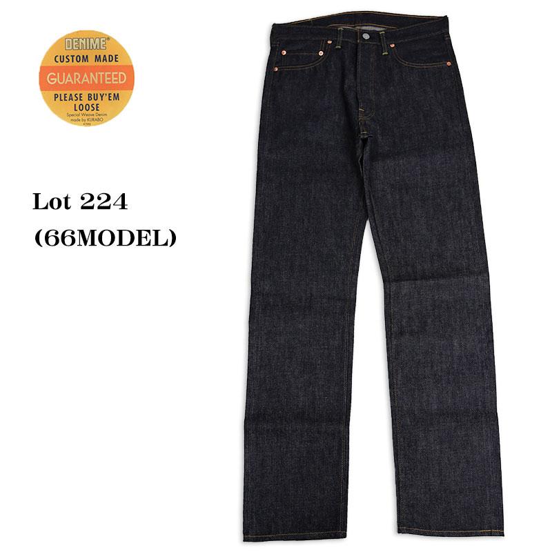 Denime DENIME/ドゥニーム Lot 224(66MODEL) NO WASH ノン Denime DENIME/ドゥニーム Lot 224(66MODEL) NO WASH ノン