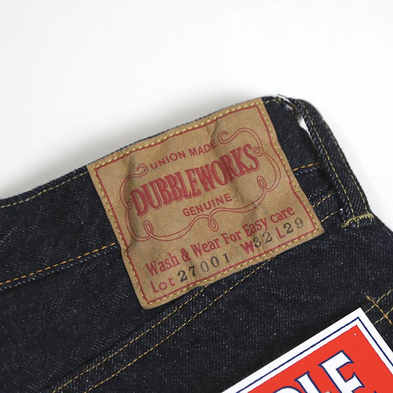 DUBBLEWORKS（ダブルワークス） スタンダードストレートデニム 12OZ
