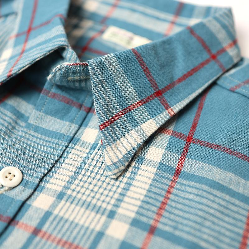 WAREHOUSE（ウエアハウス） LONG SLEEVE CHECK WORK SHIRTS B柄 Lot