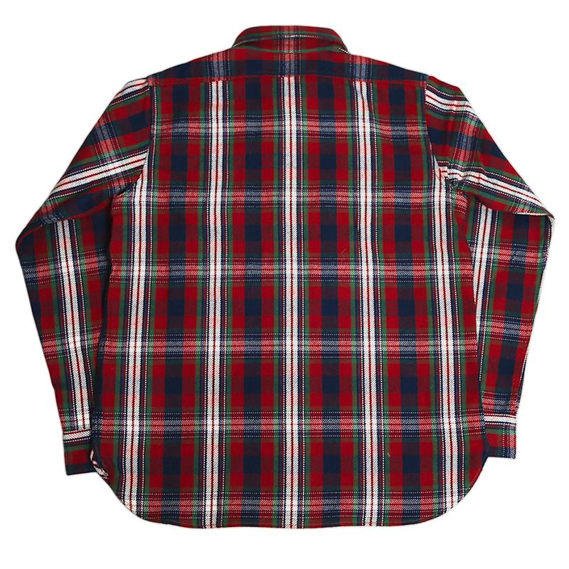 WAREHOUSE（ウエアハウス） フランネルシャツ Lot.3104 D柄 NON WASH