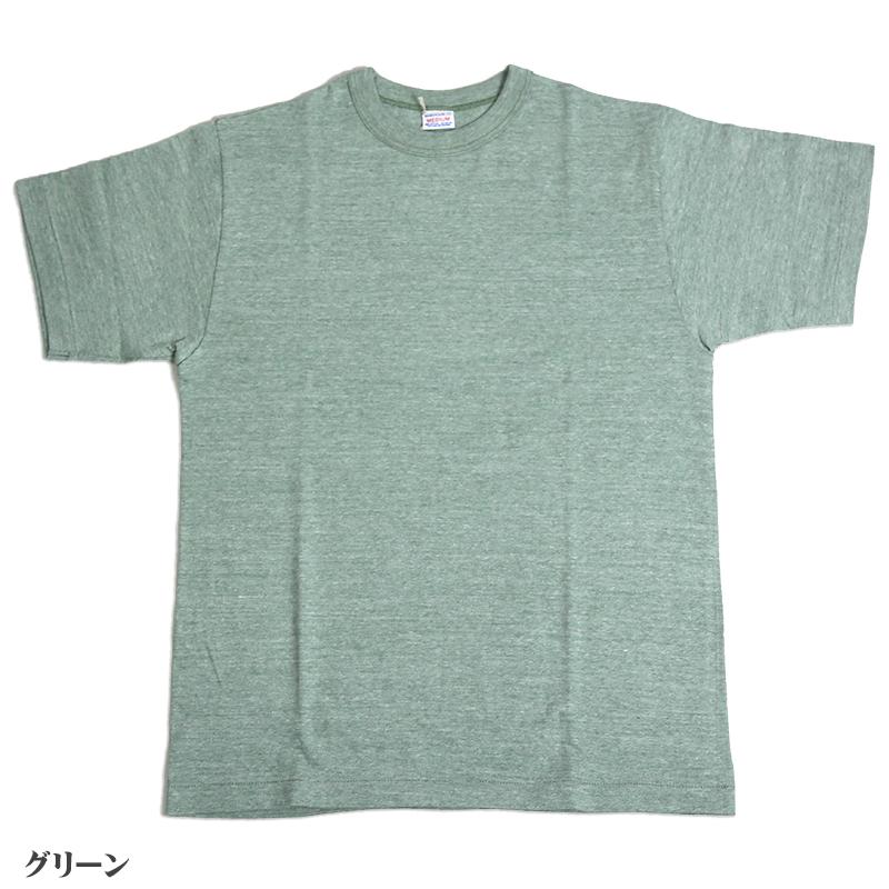 WAREHOUSE（ウエアハウス） T-シャツ 4096 88/12 杢クルーネックTEE