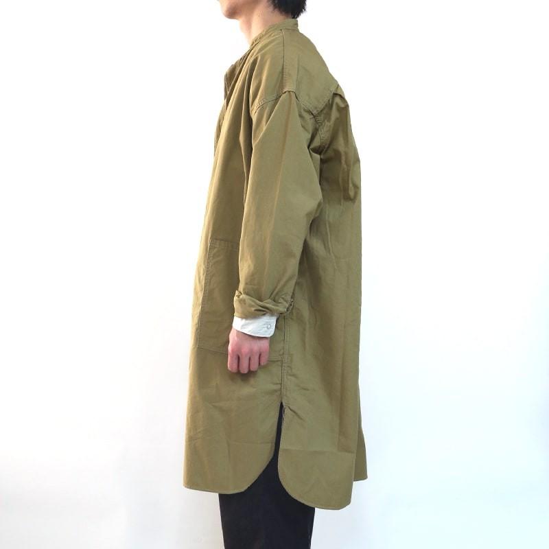 SPELLBOUND/スペルバウンド バットダイポプリンオーバーシャツ 46-178T