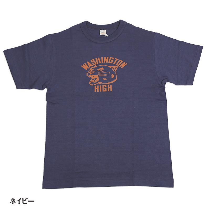 WAREHOUSE/ウェアハウス S/S プリントTシャツ WASHINGTON 4601｜fukuraku-store｜02