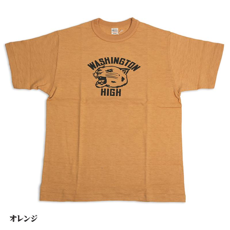 WAREHOUSE/ウェアハウス S/S プリントTシャツ WASHINGTON 4601｜fukuraku-store｜06