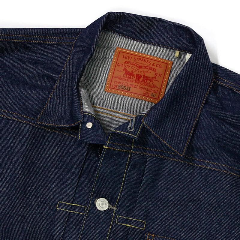 リーバイス デニムジャケット ファースト VINTAGE CLOTHING 1936モデル TYPE I トラッカージャケット RIGID｜fukuraku-store｜03