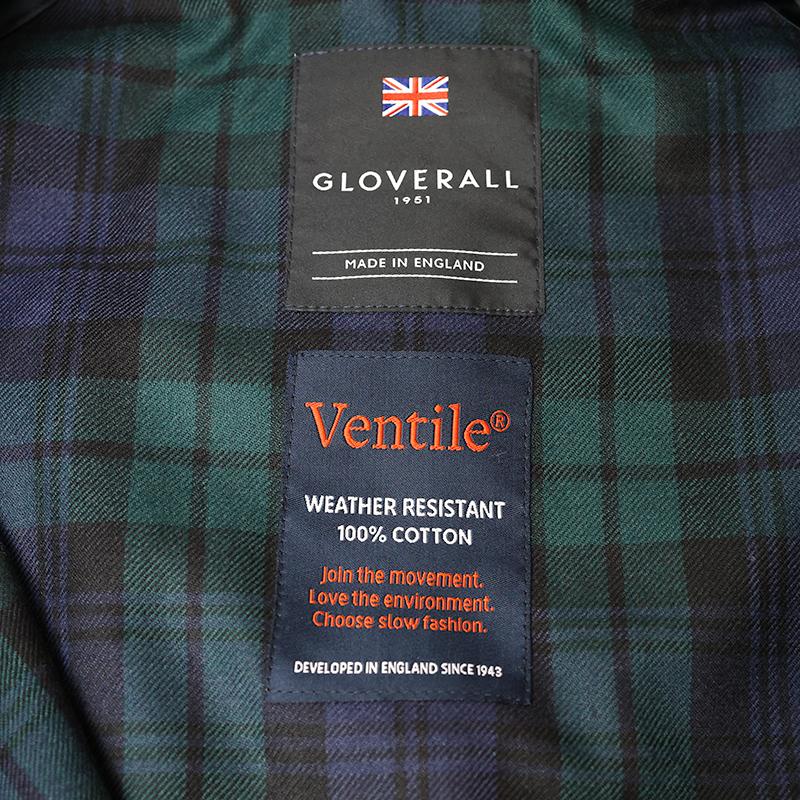 GLOVERALL / グローバーオール  Rain Mac Harrington Ventile【MADE IN ENGLAND】の画像