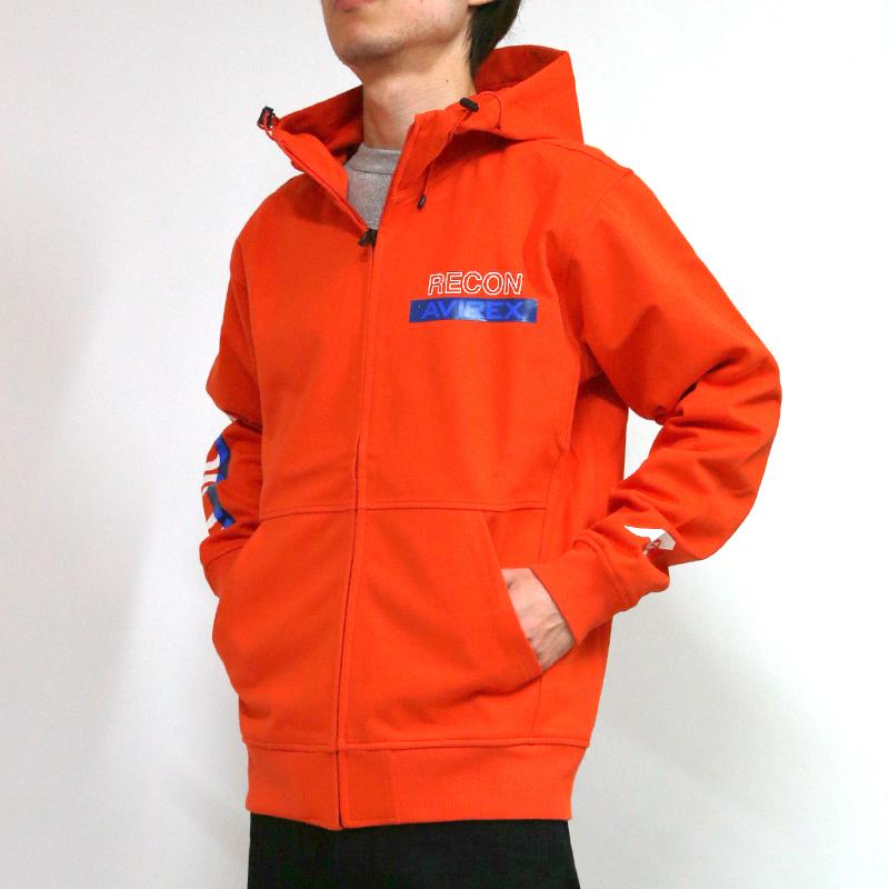 AVIREX U.S.A.F. パーカー XL オレンジ AVIREX スウェット パーカー/ L/S /AFSOC : 服道楽byRODEO&ANSWER