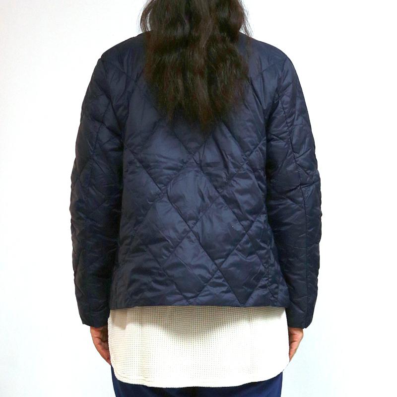 ナチュラルランドリー 20Dナイロンインナーダウンカーディガン : 服