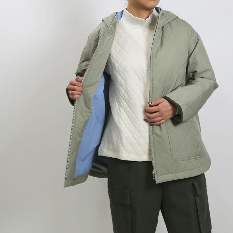 【PGG】新品未使用　サイズ5 軽量タフタ フードジャケット NATURAL LAUNDRY（ナチュラルランドリー） タフタフーデットジャケット