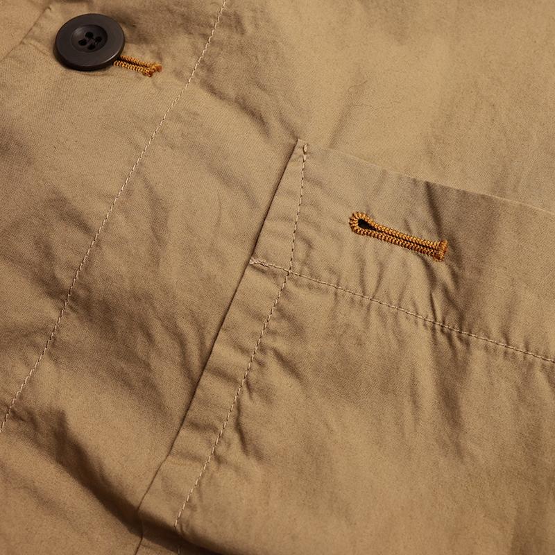 nouvellesduparadis◆中綿ノーカラーコート／ナチュラルランドリー NATURAL LAUNDRY（ナチュラルランドリー） ダンプアトリエコート : 服