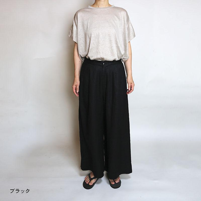 yaeca リネン リボン　キュロット (unisex) LDKキュロット | LDKWARE UNIFORM 2023SS