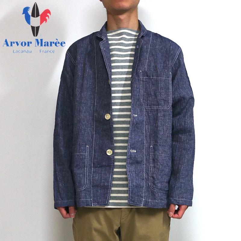 Arvor Maree アルボーマレー フレンチリネンジャケット Arv Jkt Fl 服道楽byrodeo Answer 通販 Yahoo ショッピング