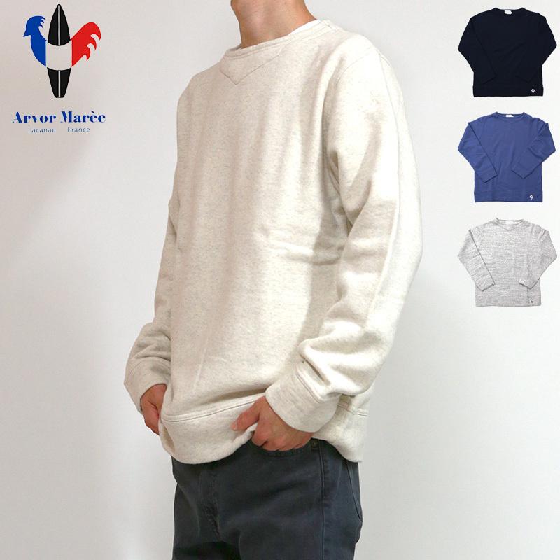 Arvor Maree（アルボーマレー） ソフトスウェット ボートネック : 服
