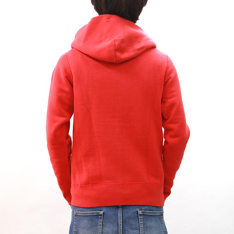BARNS outfitters バーンズ 吊り編み裏毛 ジップパーカー ダブルジップ